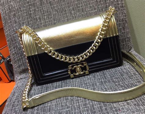 chanel two tone boy bag|Chanel bags for boys.